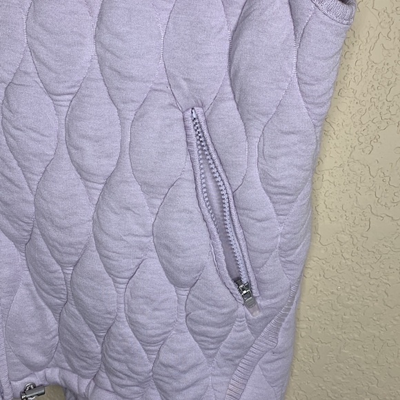 Free People FP Movement Dream Big Quilted Vest Huckleberry NWOT - Picture 3 of 9